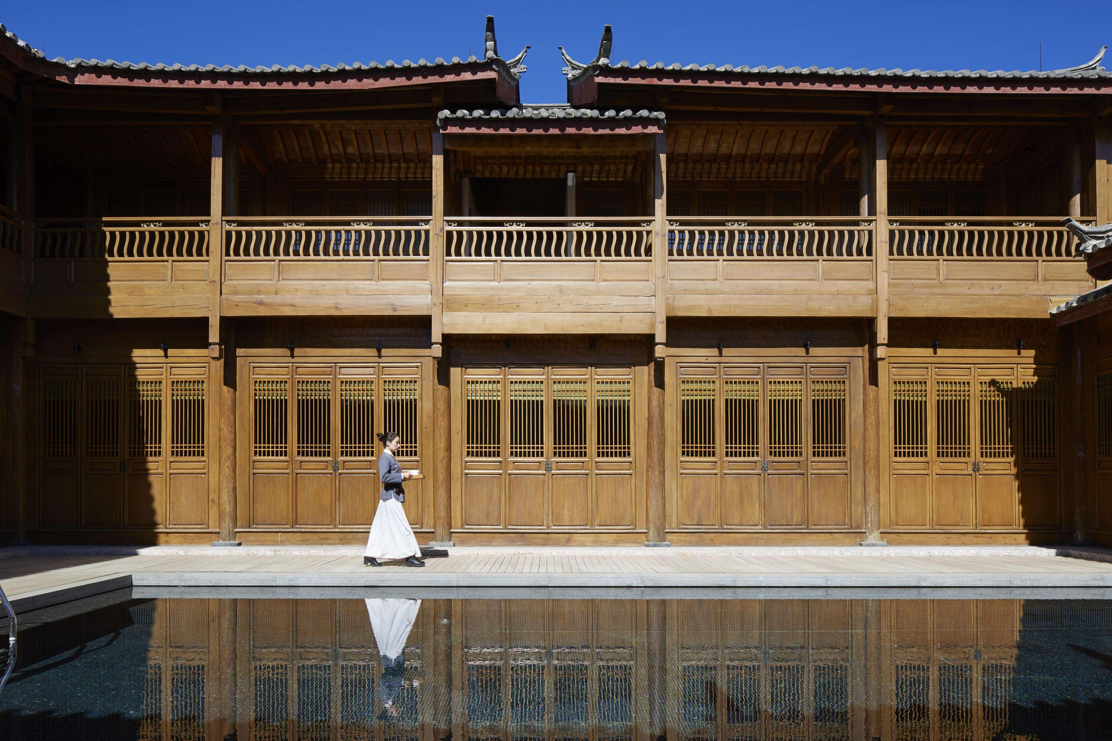 Amandayan Hotell Lijiang  Exteriör bild