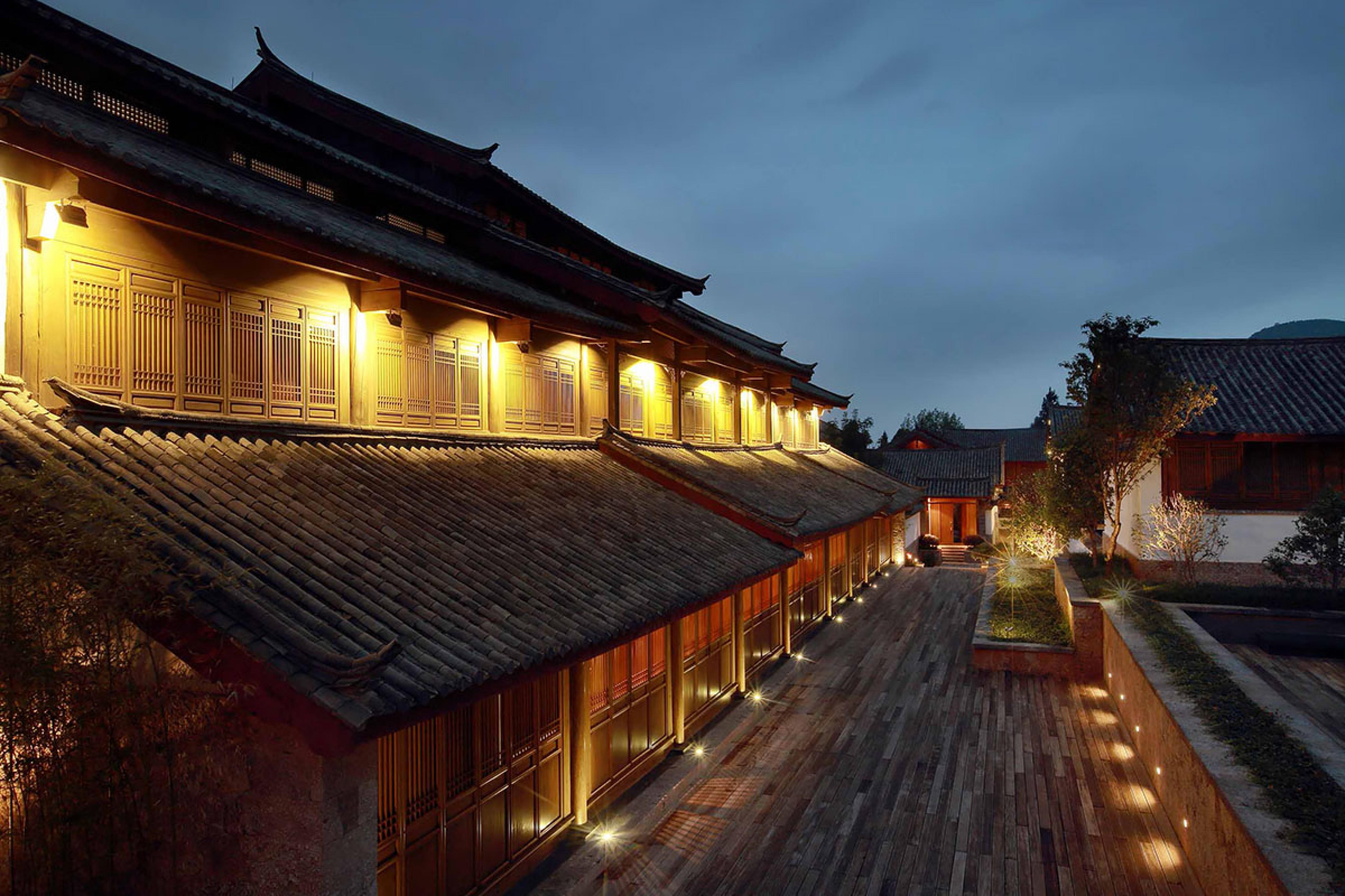 Amandayan Hotell Lijiang  Exteriör bild